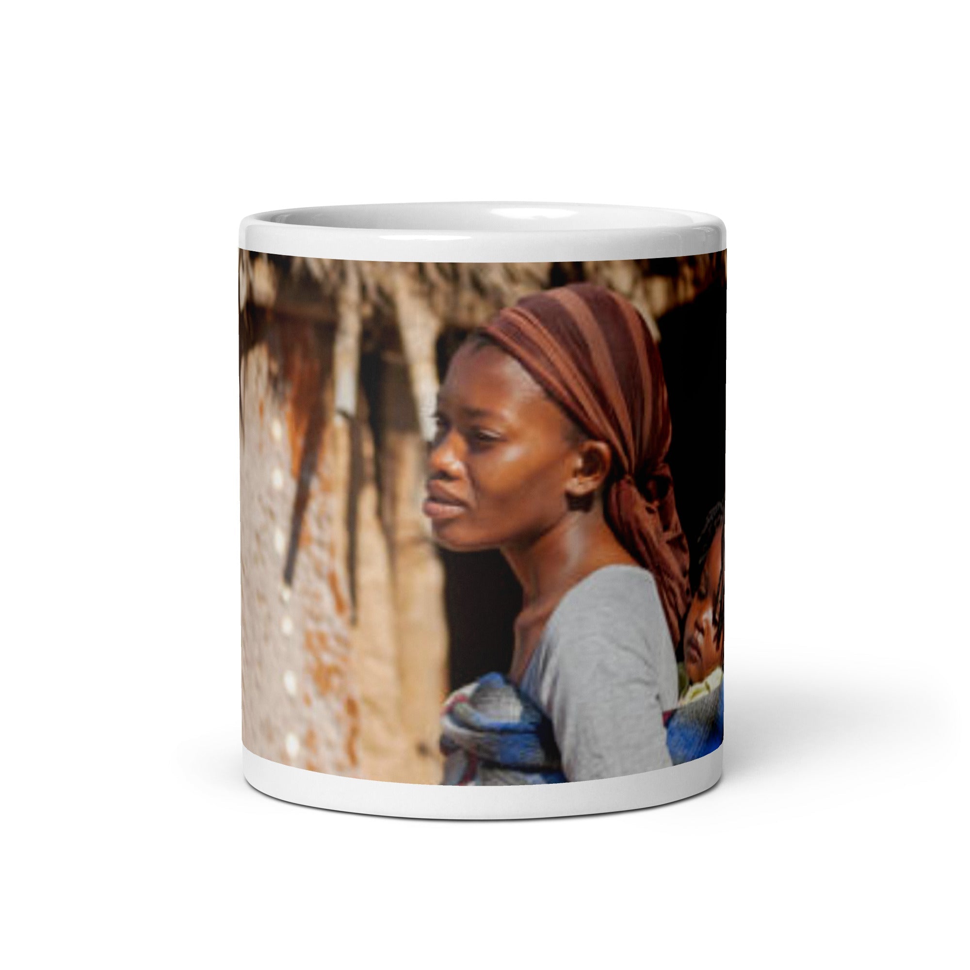 White glossy mug - Divine Janisal Design