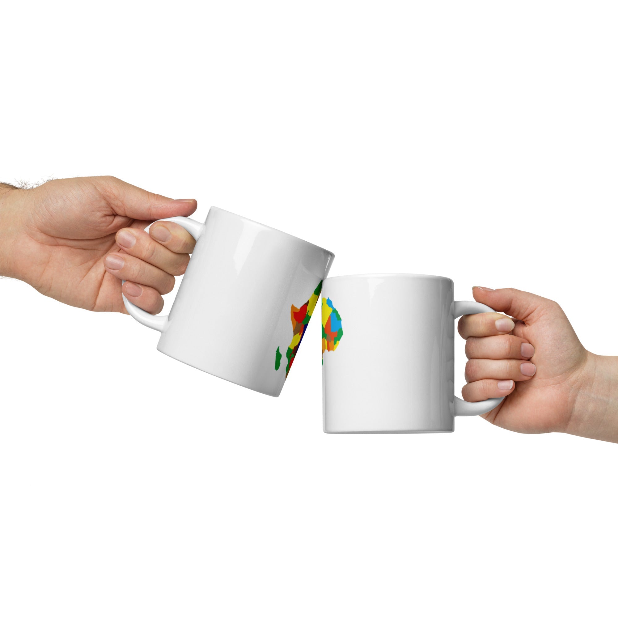 White glossy mug - Divine Janisal Design