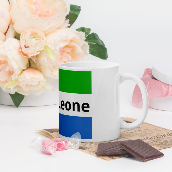 White glossy mug - Divine Janisal Design