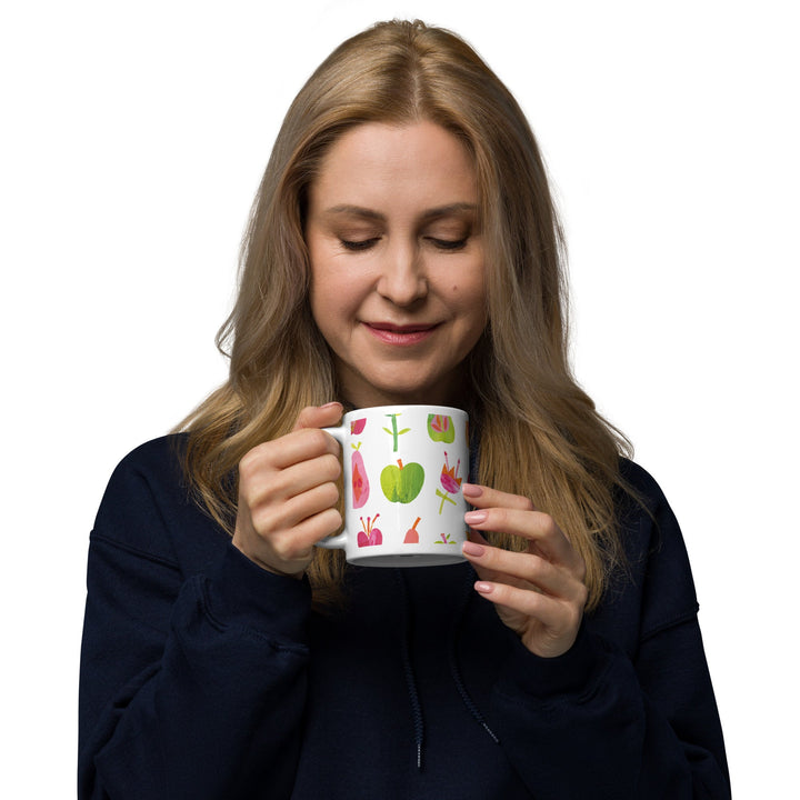 White glossy mug - Divine Janisal Design