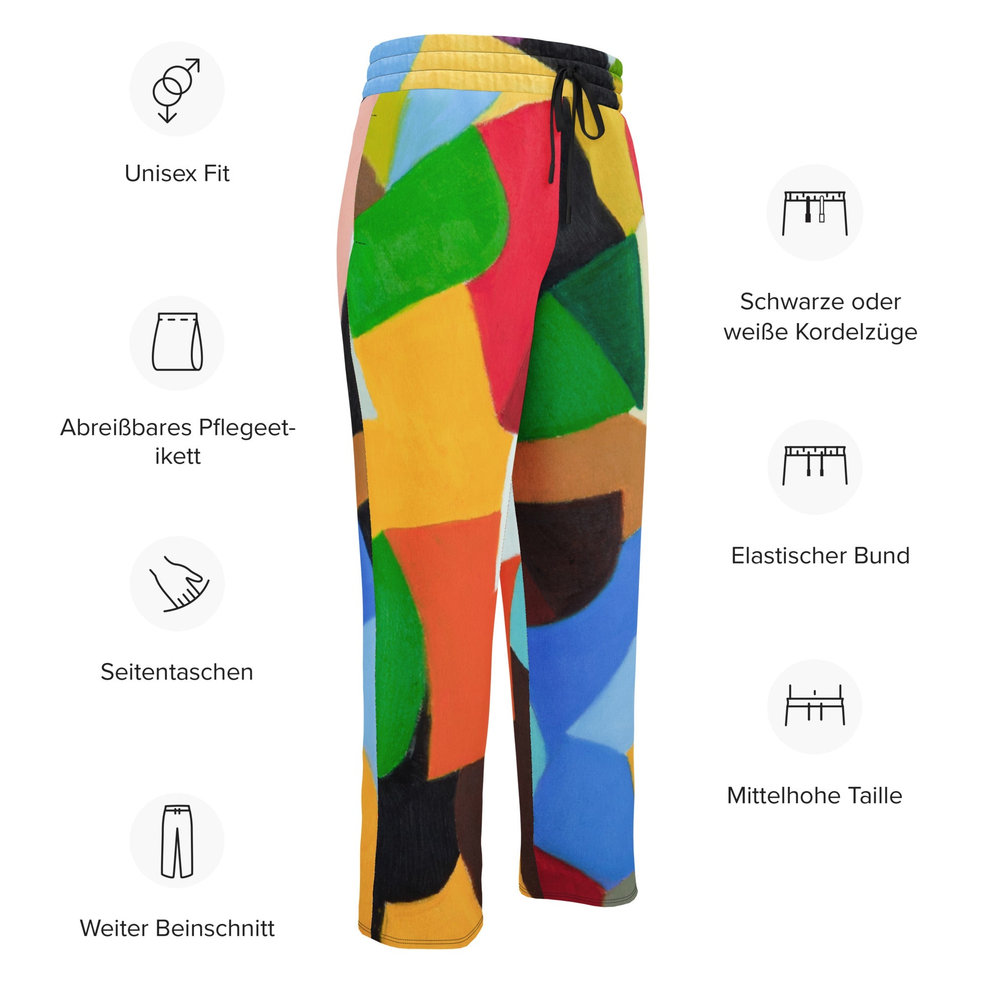Wide - leg joggers - Divine Janisal Design