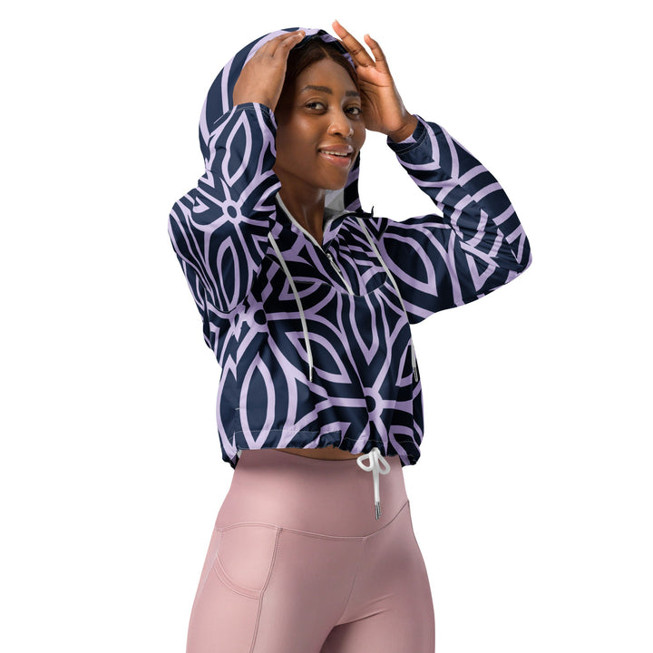 Women’s cropped windbreaker - Divine Janisal Design