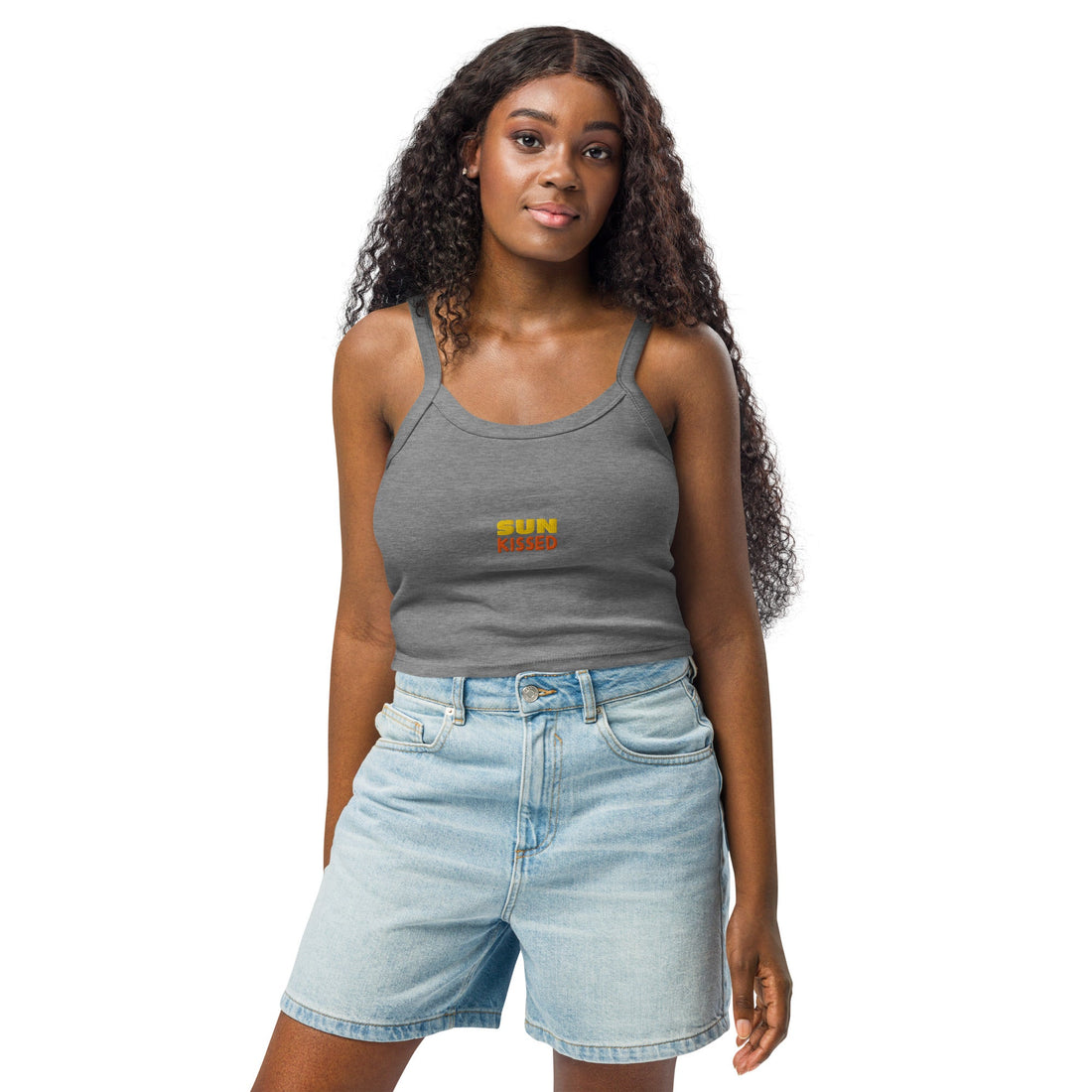 Women’s micro - rib tank top - Divine Janisal Design