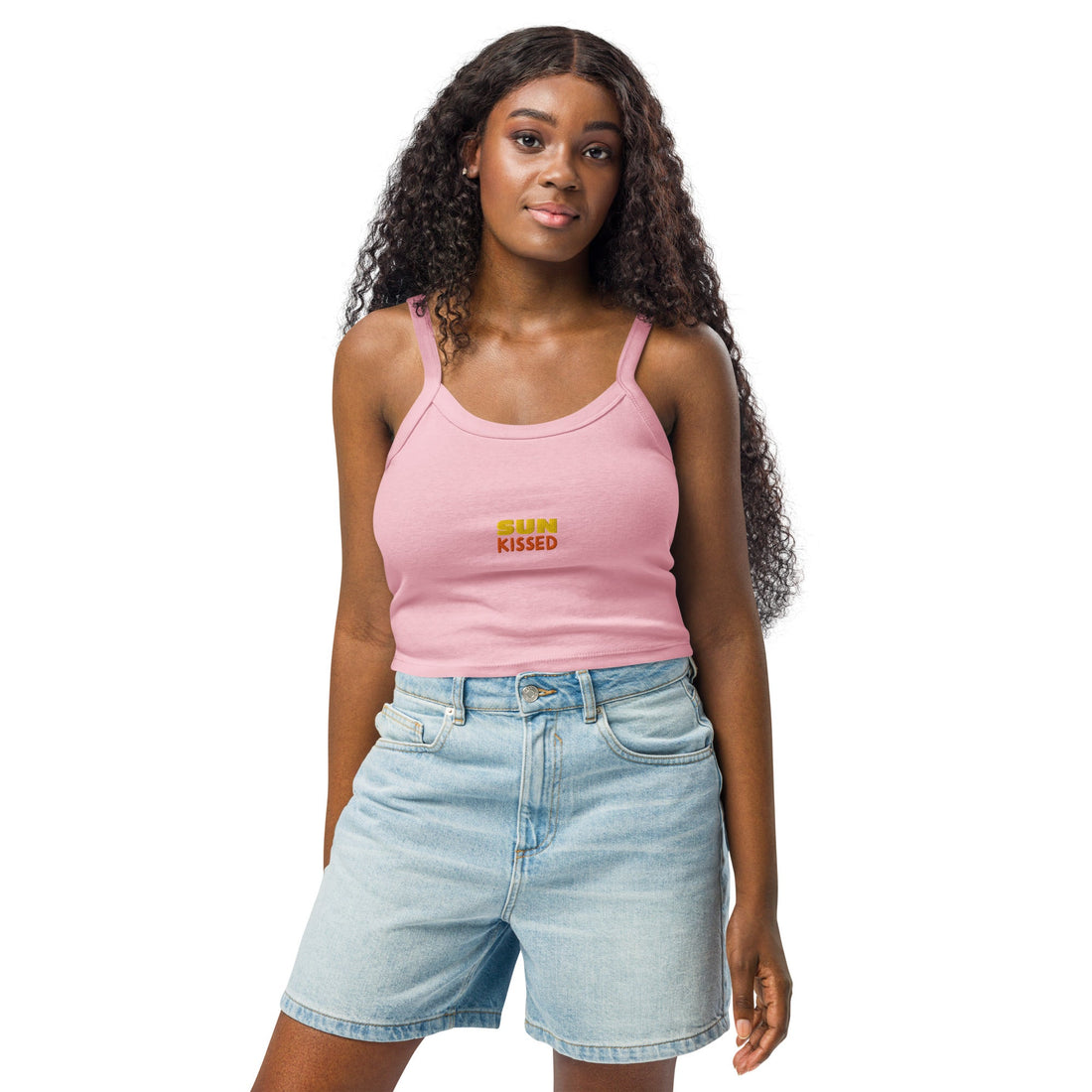 Women’s micro - rib tank top - Divine Janisal Design