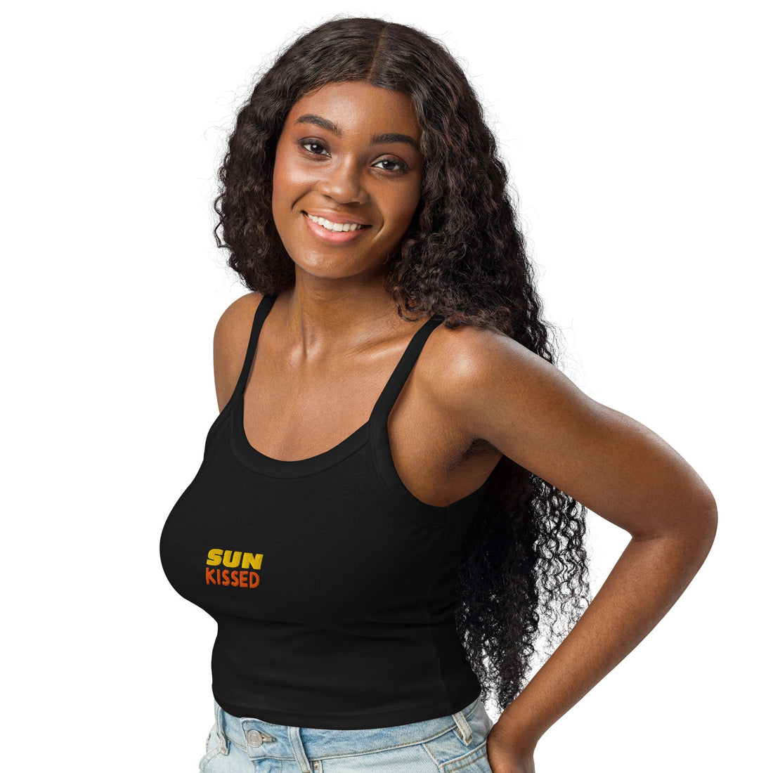 Women’s micro - rib tank top - Divine Janisal Design