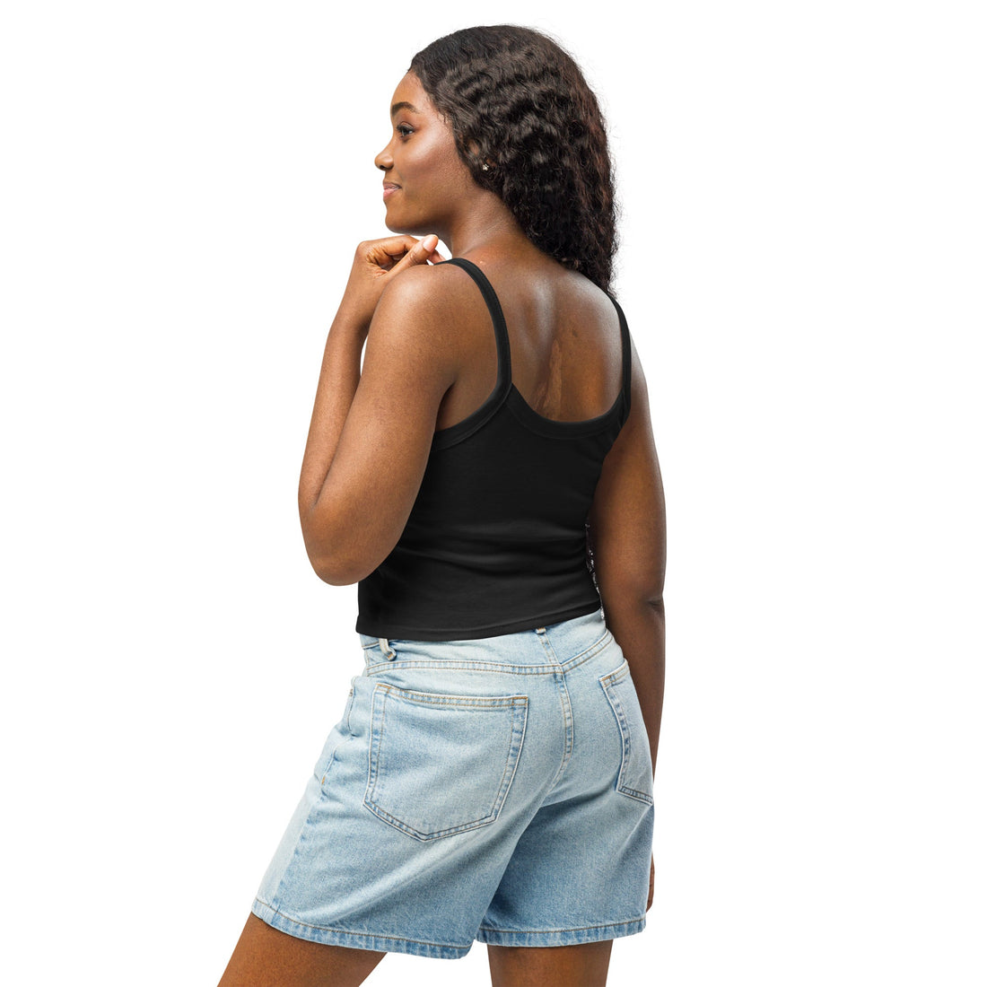 Women’s micro - rib tank top - Divine Janisal Design