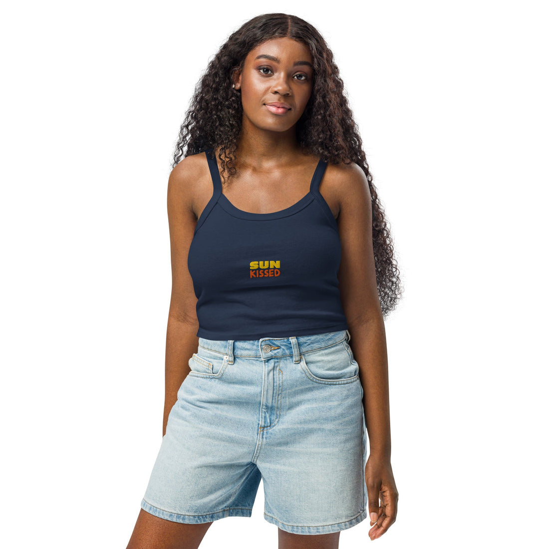Women’s micro - rib tank top - Divine Janisal Design
