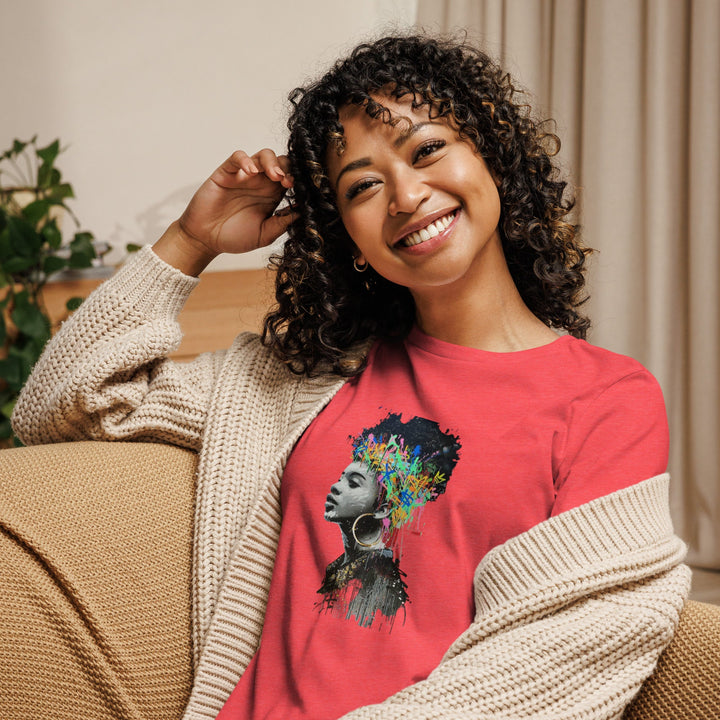 Women's Relaxed T-Shirt - Divine Janisal Design