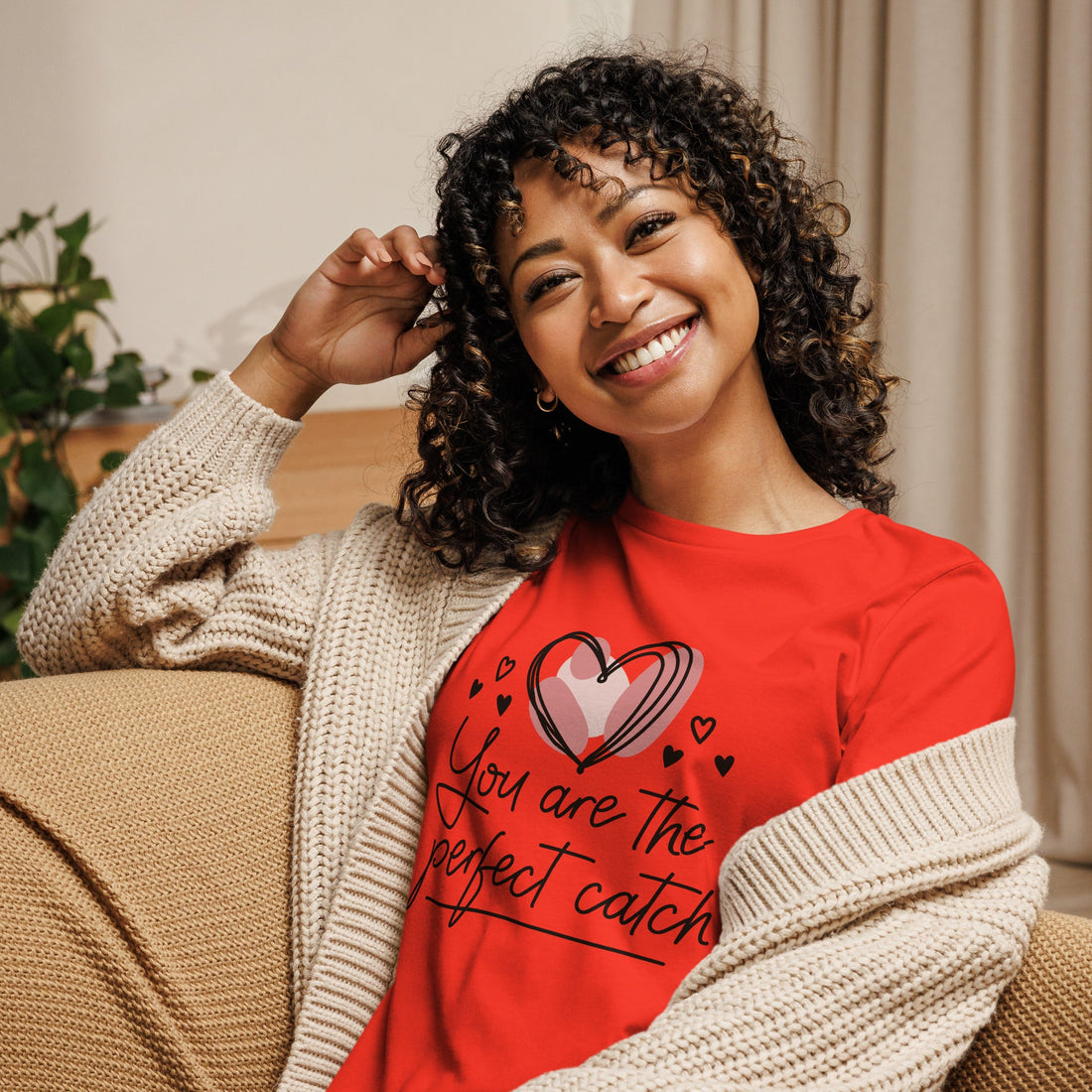 Women's Relaxed T-Shirt - Divine Janisal Design
