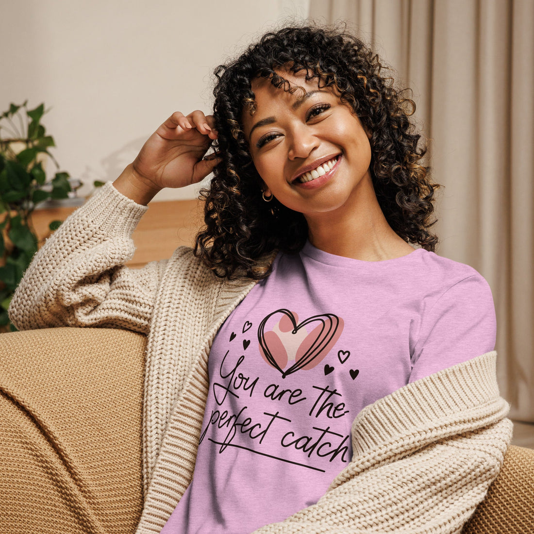 Women's Relaxed T-Shirt - Divine Janisal Design