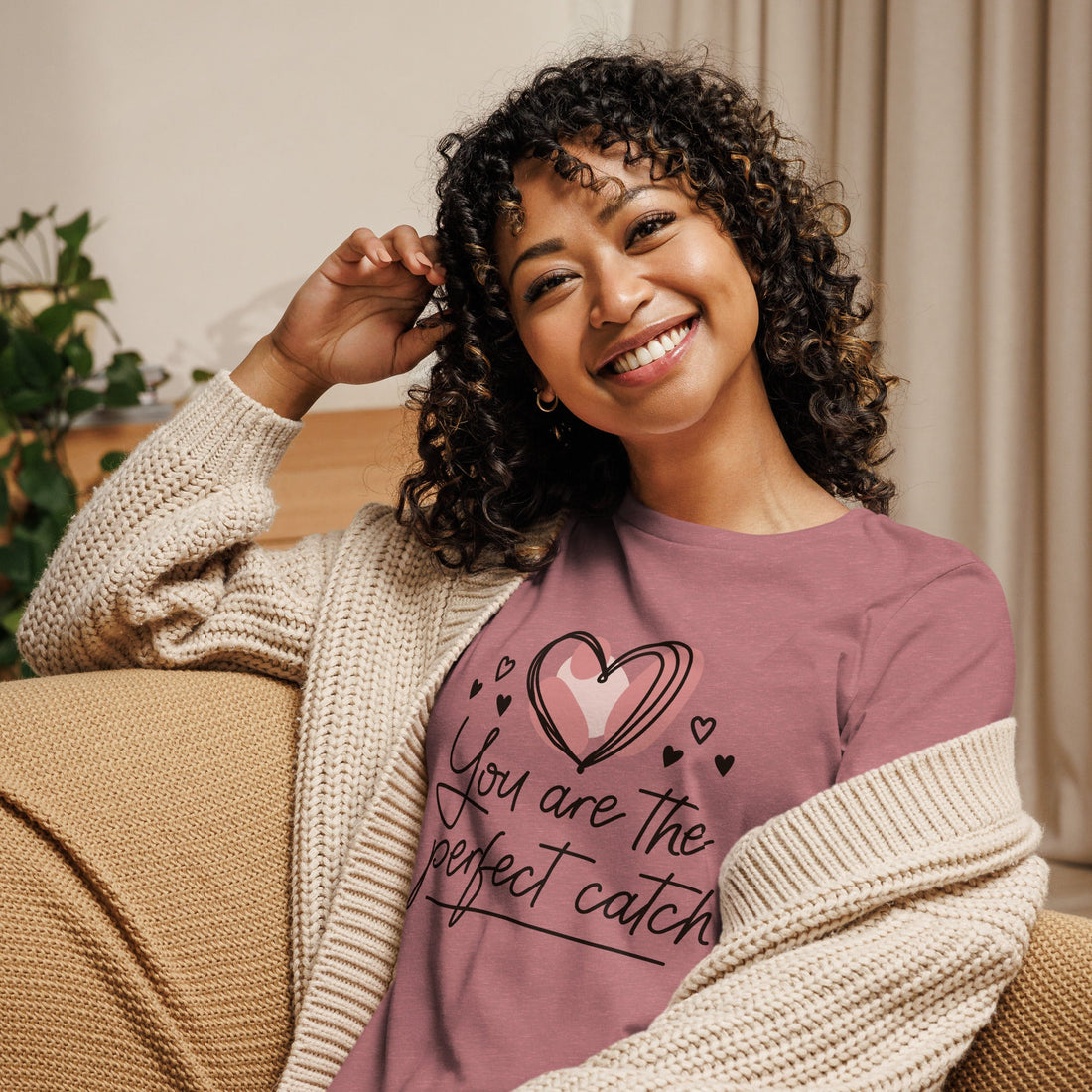Women's Relaxed T-Shirt - Divine Janisal Design