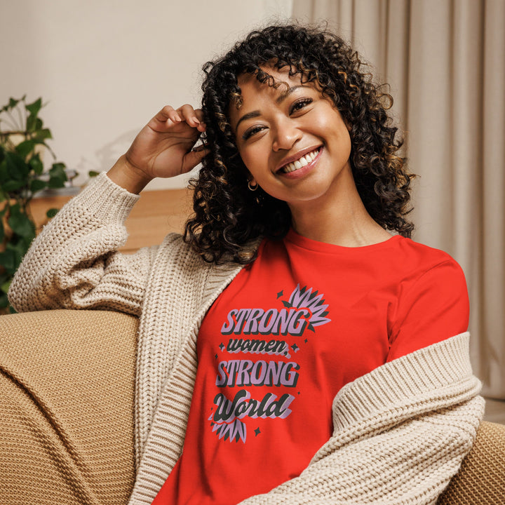 Women's Relaxed T-Shirt - Divine Janisal Design