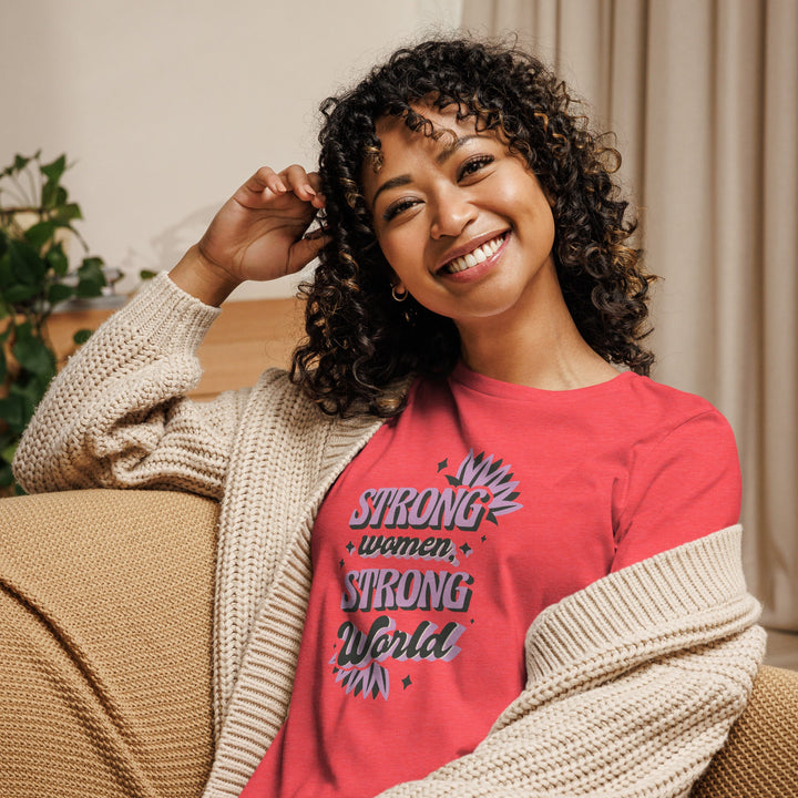 Women's Relaxed T-Shirt - Divine Janisal Design