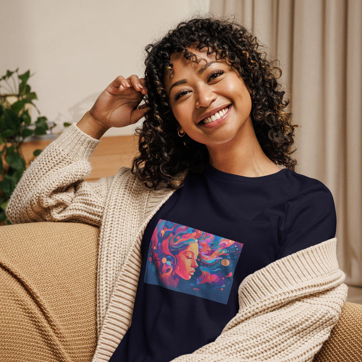 Women's Relaxed T-Shirt - Divine Janisal Design