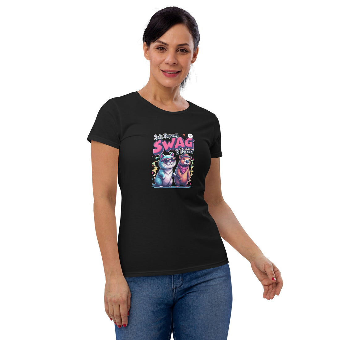 Women's short sleeve t-shirt - Divine Janisal Design