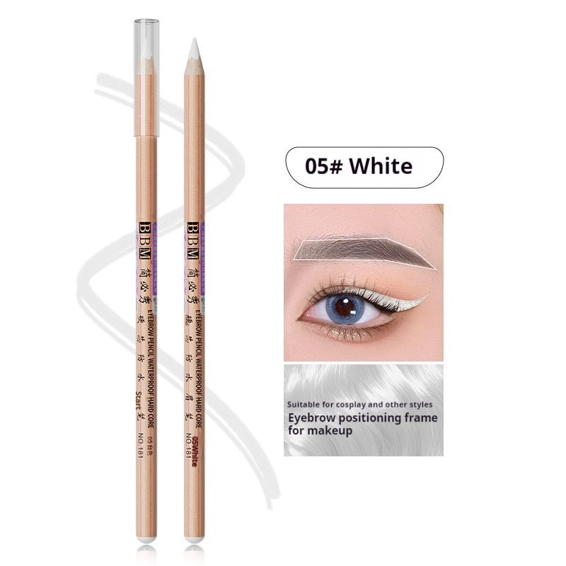Wooden Hard Core Sweat - proof Eyebrow Pencil - Divine Janisal Design