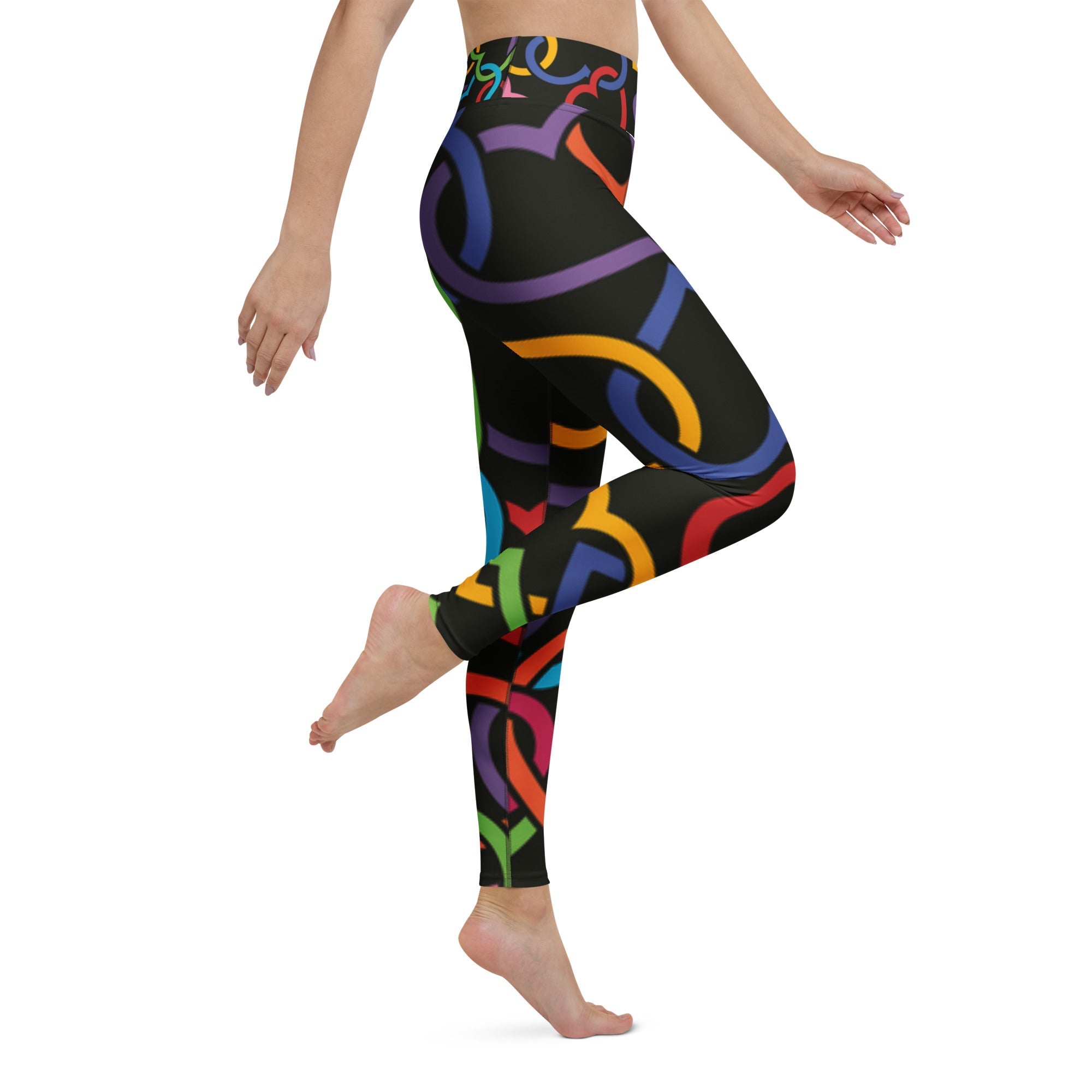 Yoga Leggings - Divine Janisal Design