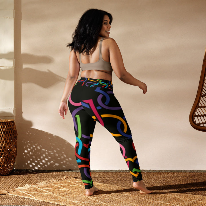 Yoga Leggings - Divine Janisal Design