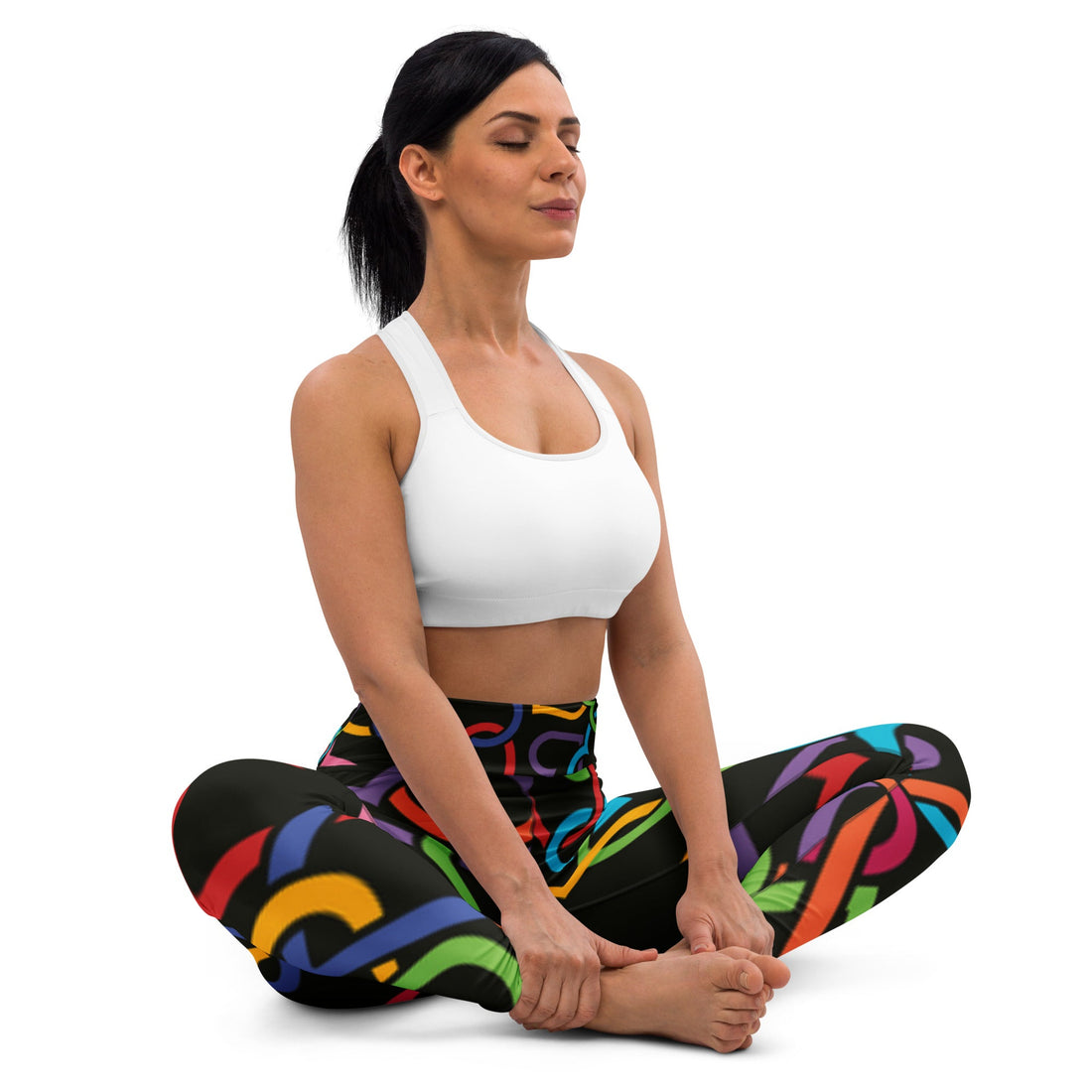 Yoga Leggings - Divine Janisal Design