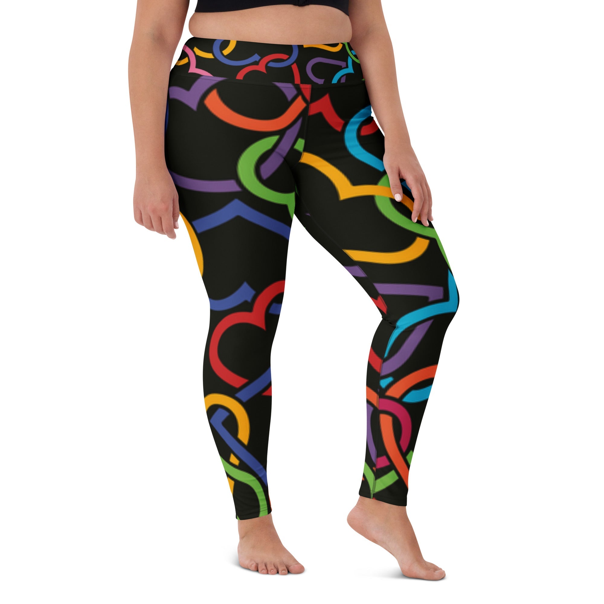 Yoga Leggings - Divine Janisal Design