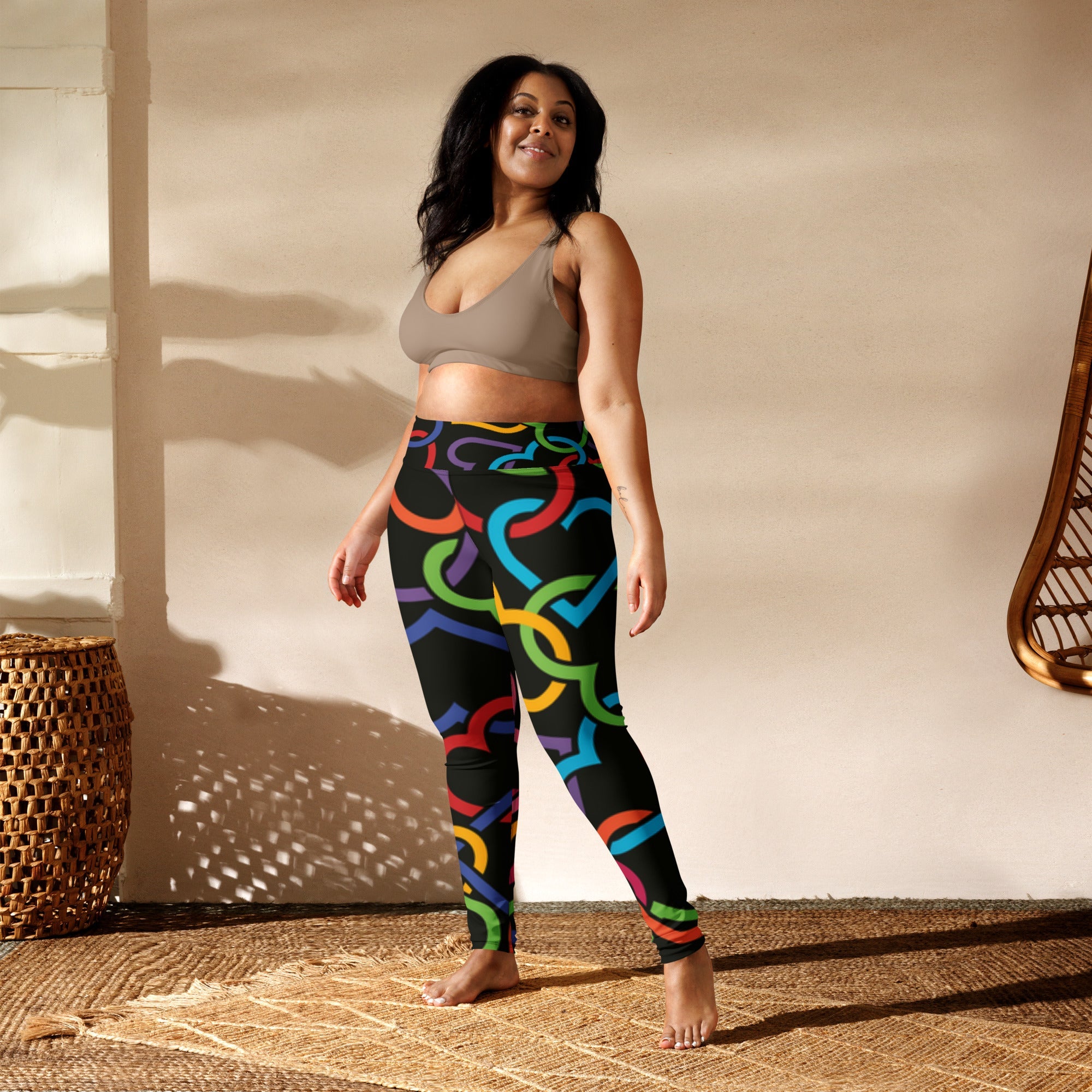 Yoga Leggings - Divine Janisal Design