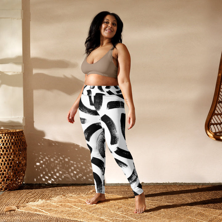 Yoga Leggings - Divine Janisal Design