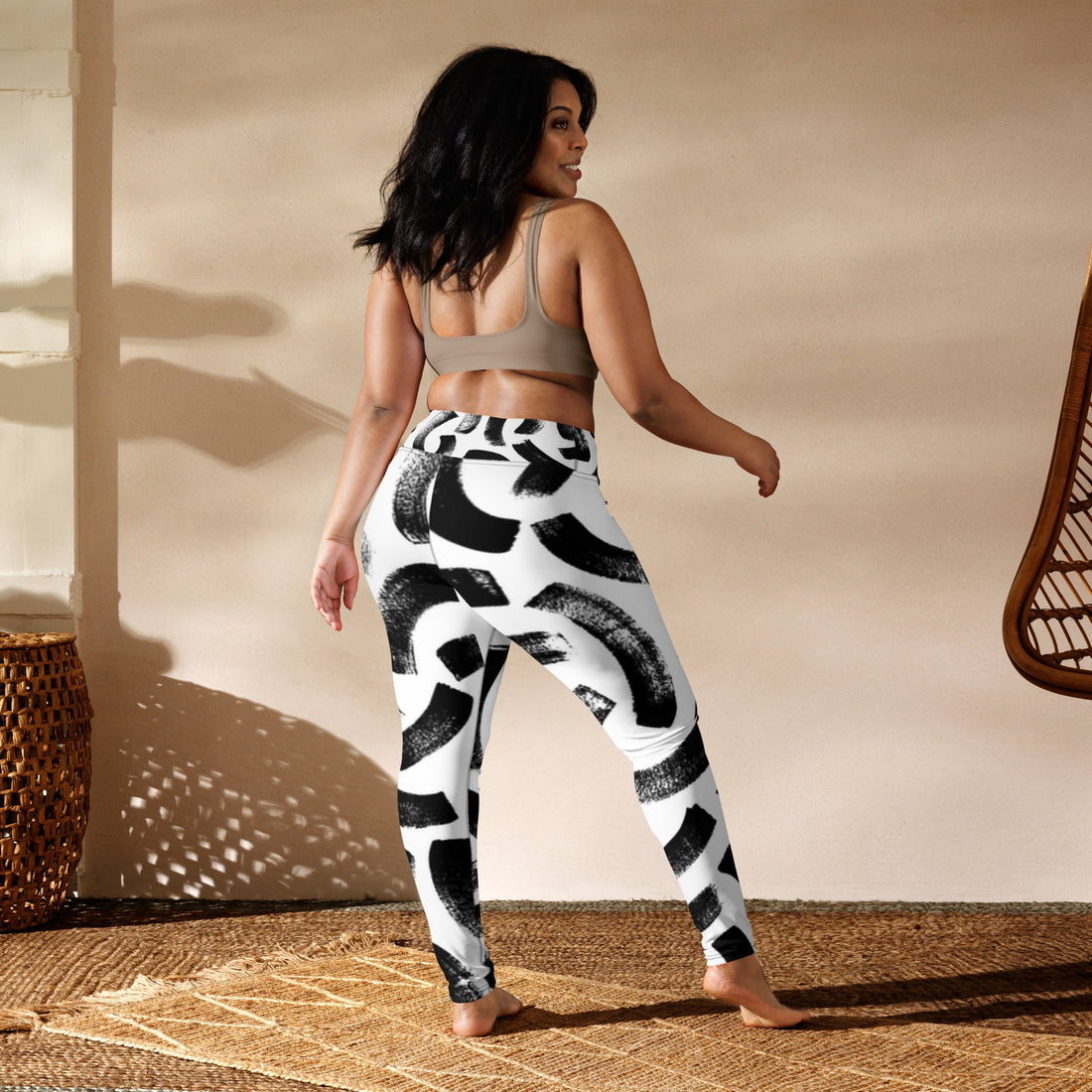 Yoga Leggings - Divine Janisal Design