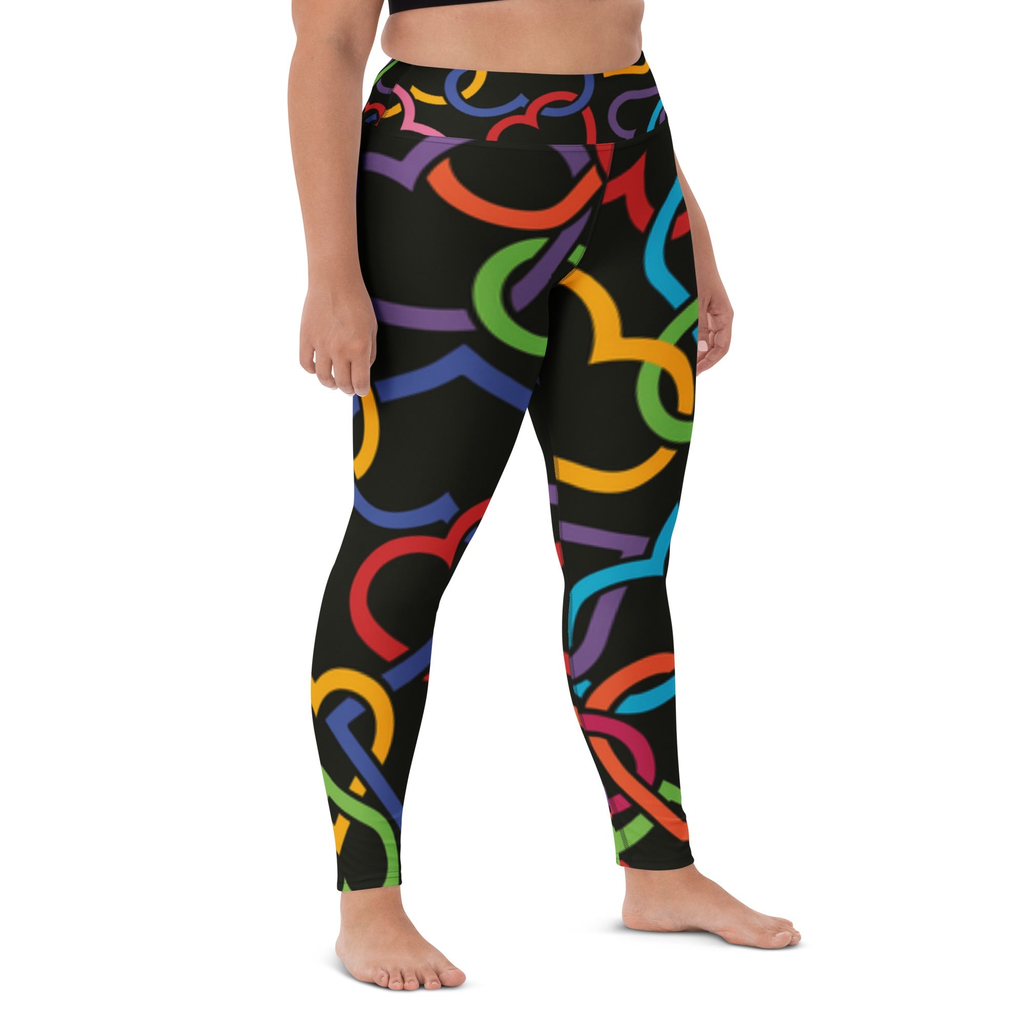 Yoga Leggings - Divine Janisal Design