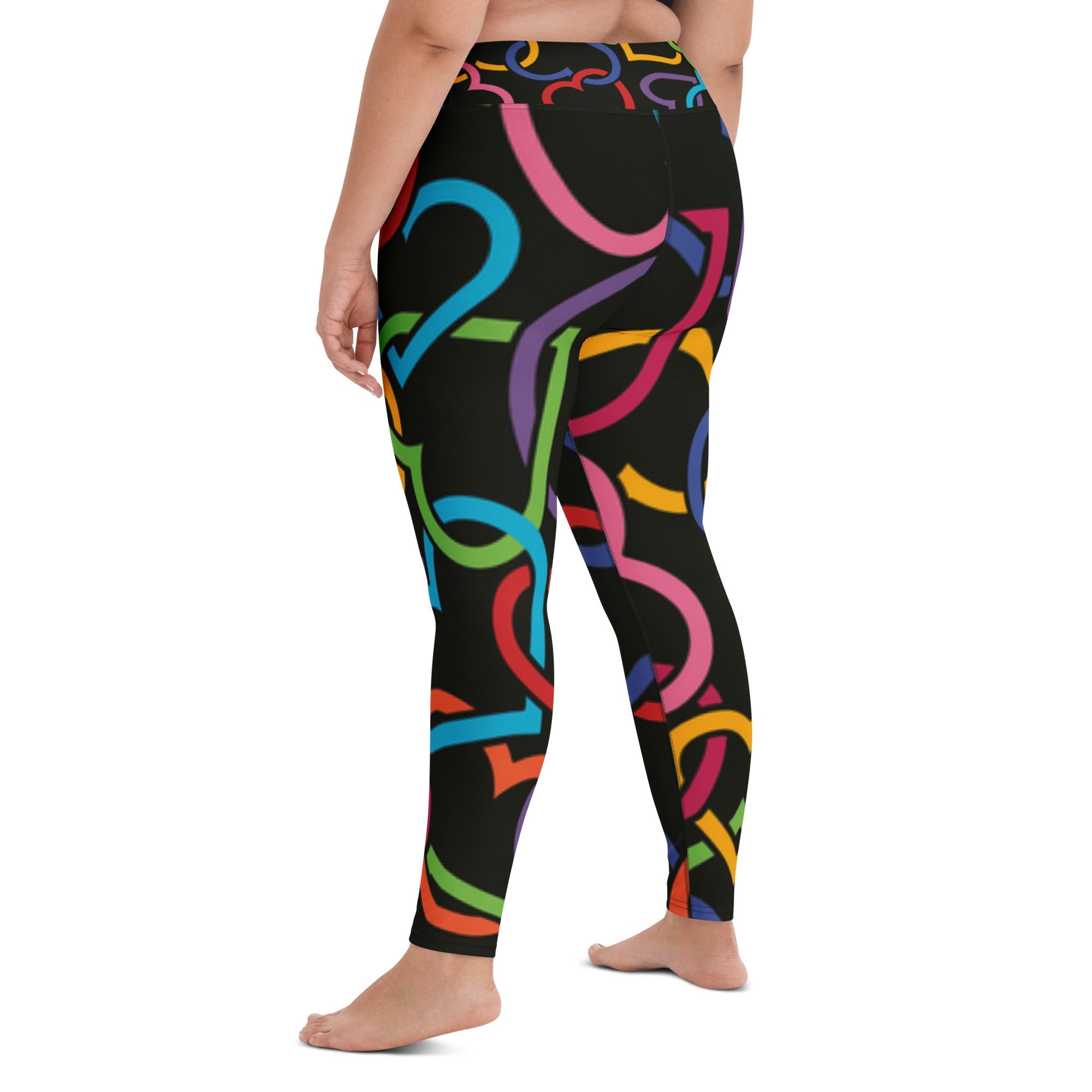 Yoga Leggings - Divine Janisal Design
