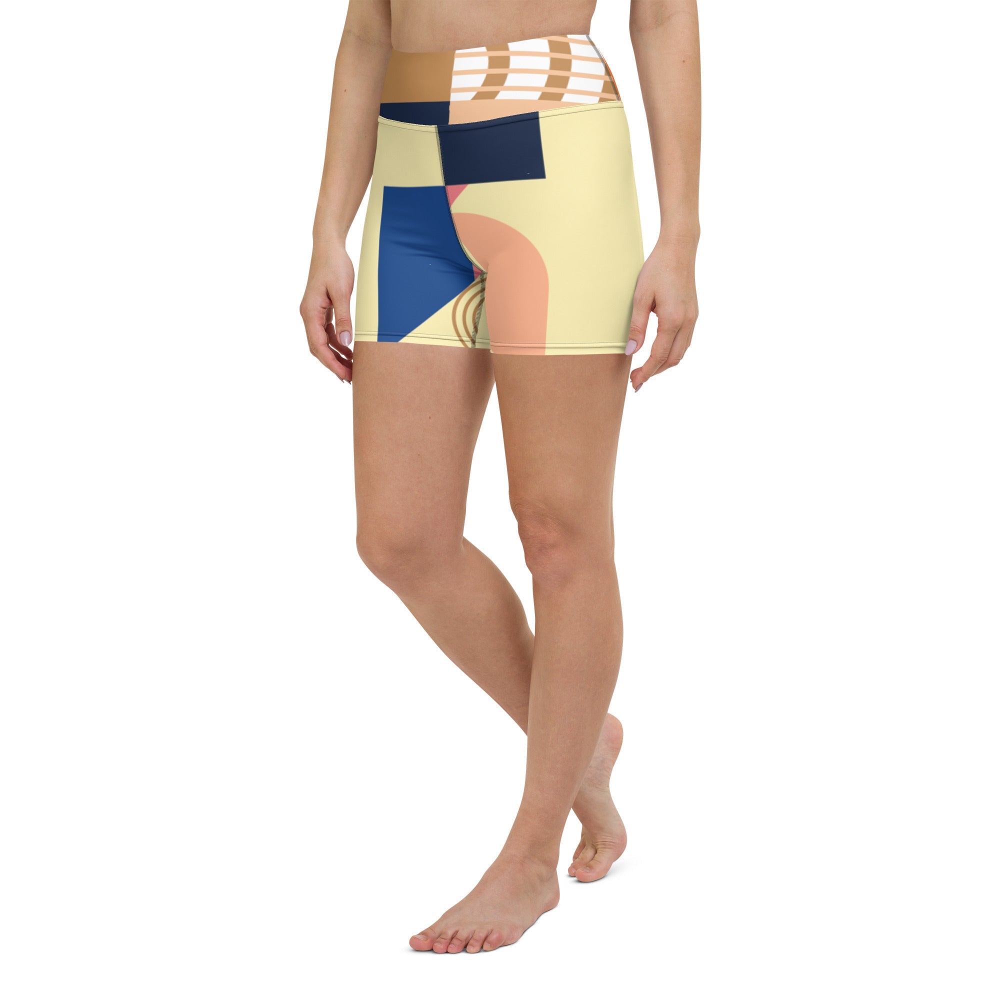 Yoga Shorts - Divine Janisal Design