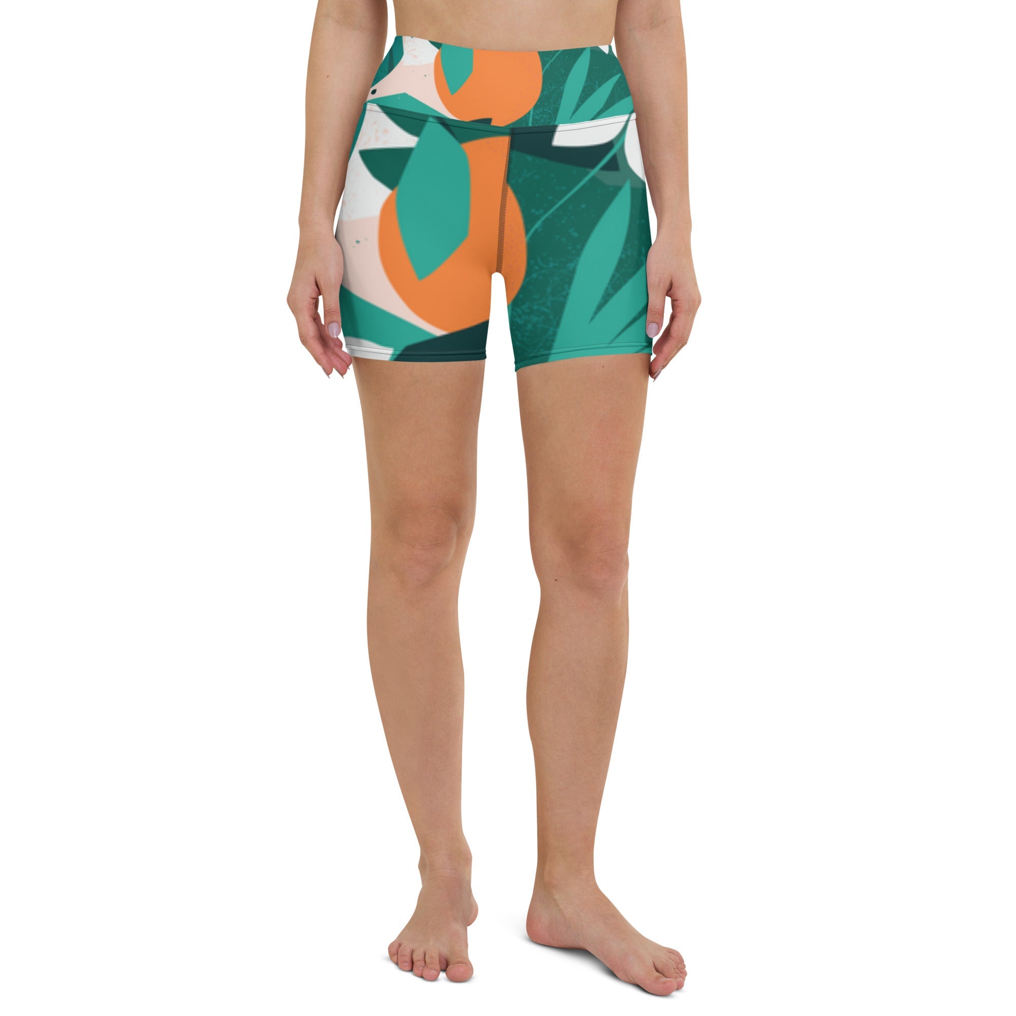 Yoga Shorts - Divine Janisal Design