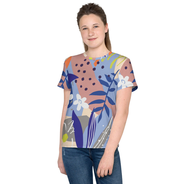 Youth crew neck t-shirt - Divine Janisal Design
