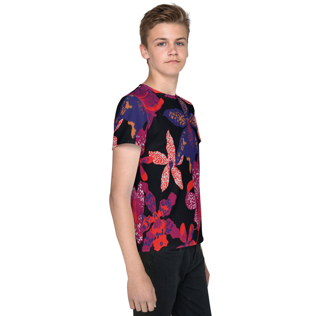 Youth crew neck t-shirt - Divine Janisal Design