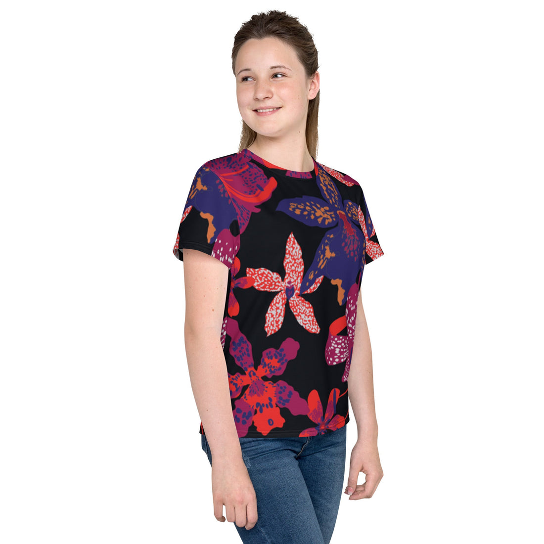 Youth crew neck t-shirt - Divine Janisal Design