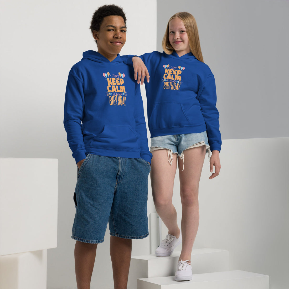 Youth heavy blend hoodie - Divine Janisal Design