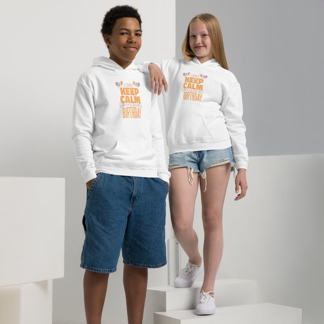 Youth heavy blend hoodie - Divine Janisal Design